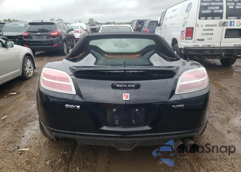 2007 Saturn Sky Redline from USA, damaged, VIN 1G8MG35X17Y106886